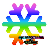 Christmas Snowflake Glitter Tattoo